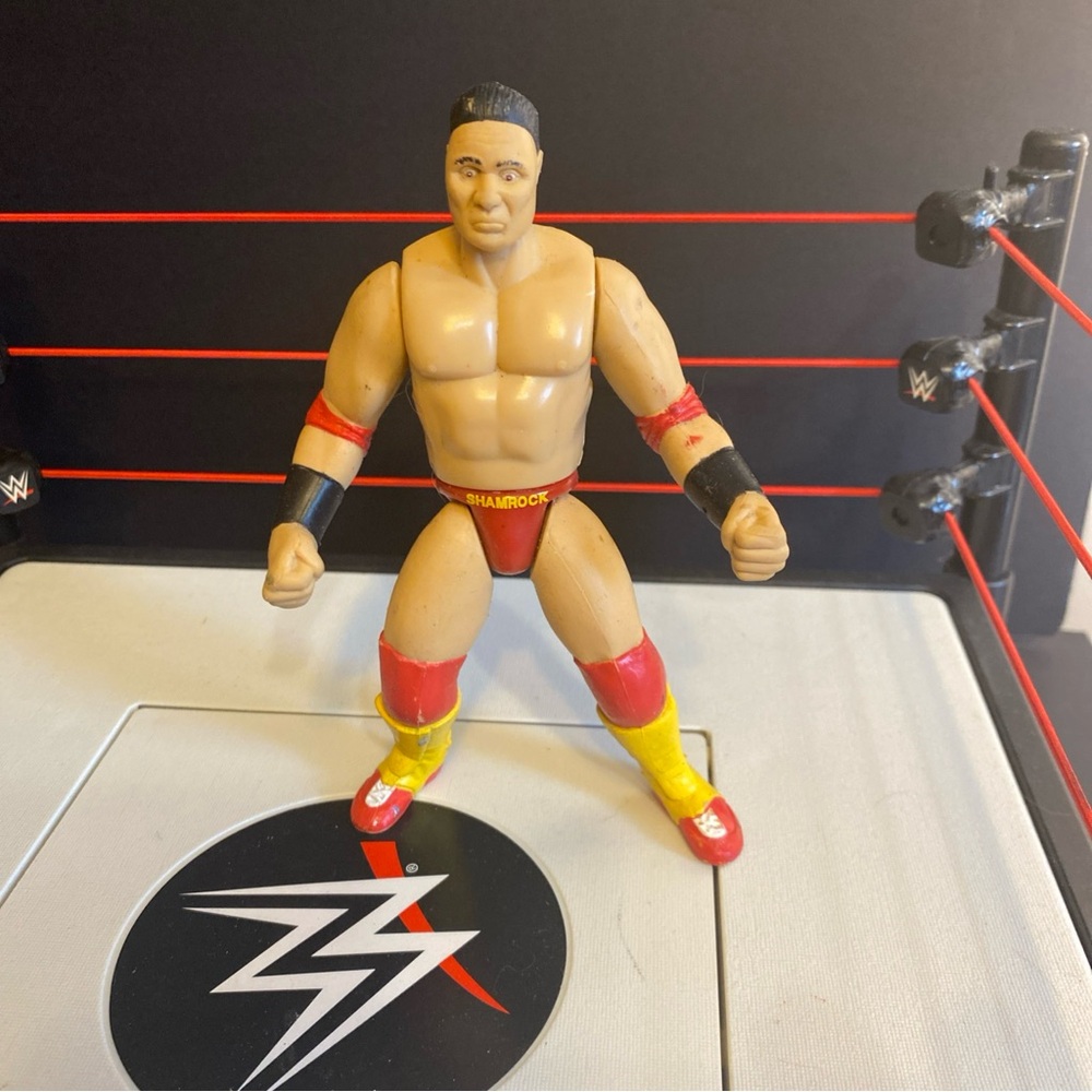 wwf KEN SHAMROCK SUPERSTARS SERIES 5 wrestling JAKKS figure‎